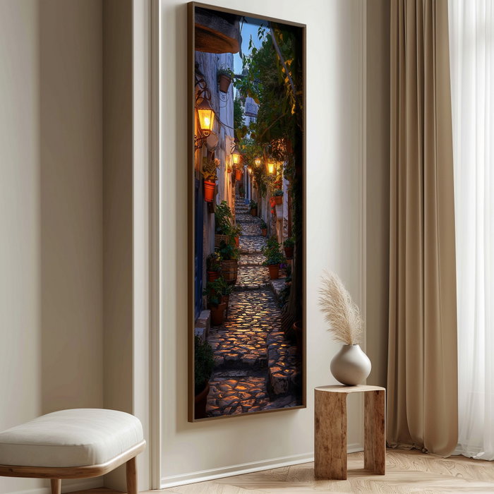 Wallity Pintura Decorativa en MDF con Marco Multicolor 40 x 120 cm Wallity Pintura Decorativa en MDF con Marco Multicolor 40 x 120 cm